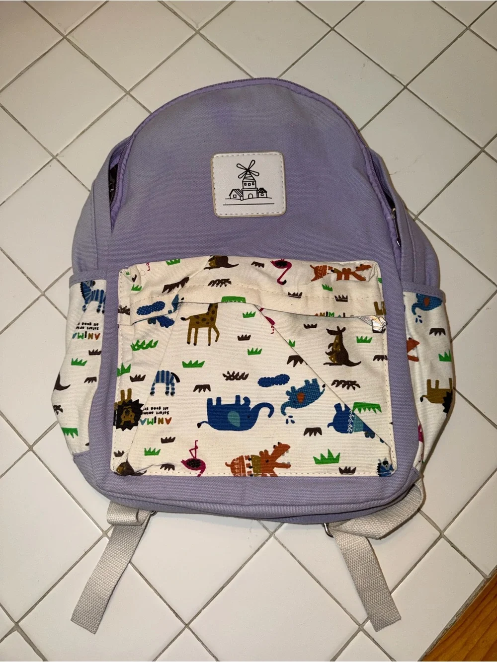 Kids Animal Backpack windmill school travel bag holder lion elephant gifts work